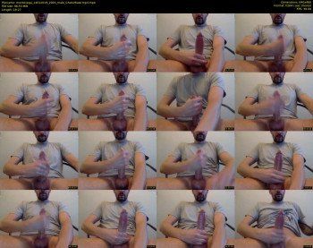 montevega — 19 minute Chaturbate male naked cam show, 480p, Jan 14, 2019