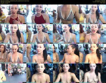 RaeRiley — 97 minute MyFreeCams naked cam show, 480p, Apr 24, 2019