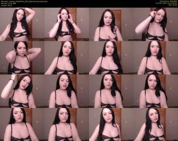 AlexIvy — 10 minute MyFreeCams naked cam show, 480p, May 5, 2019