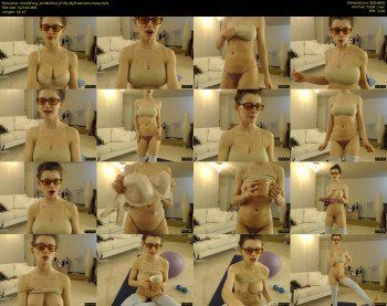 VioletFoxy — 33 minute MyFreeCams naked cam show, 480p, Jun 1, 2019