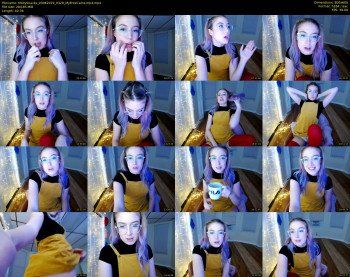 MollySnacks — 41 minute MyFreeCams naked cam show, 480p, Jun 3, 2019