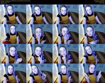 MollySnacks — 3 minute MyFreeCams naked cam show, 480p, Jun 3, 2019