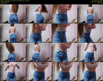 SweetPulse — 10 minute MyFreeCams naked cam show, 480p, Oct 7, 2019
