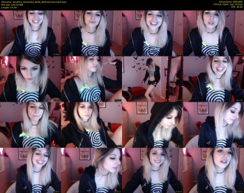 Serafina — 20 minute MyFreeCams naked cam show, 480p, Oct 20, 2019