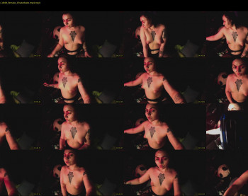 reddevilsroom — 4 minute Chaturbate couple naked cam show, 480p, May 8, 2020