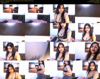 indiantemptress — 9 minute Chaturbate female naked cam show, SD, Jun 9, 2020