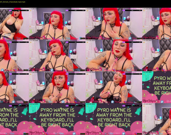 pyrowayne — 59 minute Chaturbate female naked cam show, 720p, Nov 10, 2020