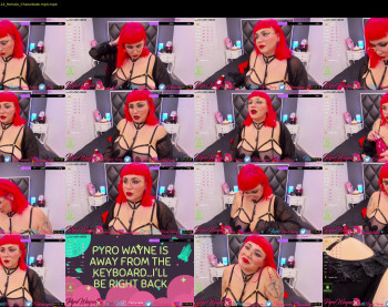 pyrowayne — 58 minute Chaturbate female naked cam show, 720p, Nov 11, 2020