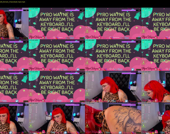 pyrowayne — 12 minute Chaturbate female naked cam show, 720p, Nov 11, 2020