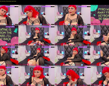 pyrowayne — 60 minute Chaturbate female naked cam show, 720p, Nov 14, 2020