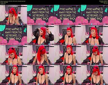 pyrowayne — 59 minute Chaturbate female naked cam show, 720p, Nov 18, 2020