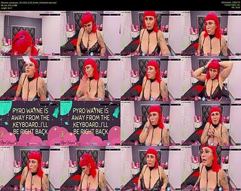 pyrowayne — 59 minute Chaturbate female naked cam show, 720p, Nov 19, 2020