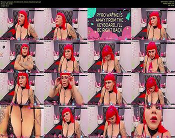 pyrowayne — 59 minute Chaturbate female naked cam show, 720p, Nov 19, 2020