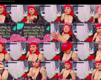 pyrowayne — 59 minute Chaturbate female naked cam show, 720p, Nov 25, 2020