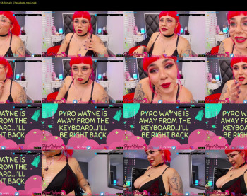 pyrowayne — 12 minute Chaturbate female naked cam show, 720p, Nov 25, 2020