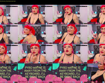 pyrowayne — 21 minute Chaturbate female naked cam show, 720p, Nov 25, 2020
