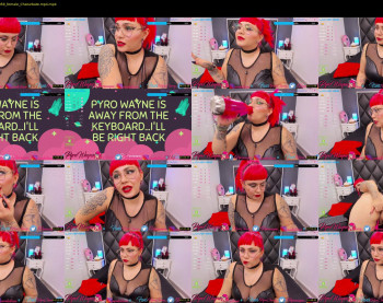 pyrowayne — 59 minute Chaturbate female naked cam show, 720p, Nov 27, 2020