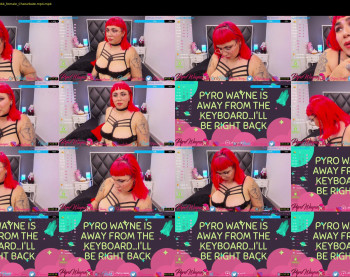 pyrowayne — 59 minute Chaturbate female naked cam show, 720p, Nov 29, 2020