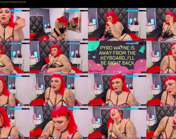 pyrowayne — 60 minute Chaturbate female naked cam show, 720p, Nov 30, 2020
