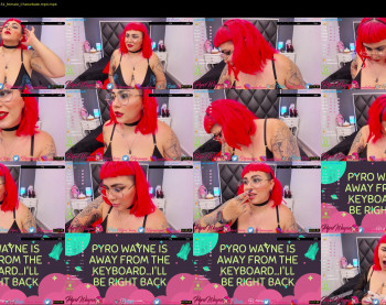 pyrowayne — 59 minute Chaturbate female naked cam show, 720p, Dec 2, 2020