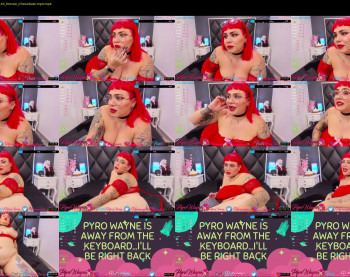 pyrowayne — 59 minute Chaturbate female naked cam show, 720p, Dec 3, 2020