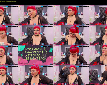 pyrowayne — 59 minute Chaturbate female naked cam show, 720p, Dec 6, 2020
