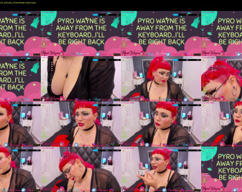 pyrowayne — 59 minute Chaturbate female naked cam show, 720p, Dec 6, 2020