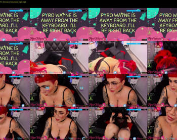 pyrowayne — 59 minute Chaturbate female naked cam show, 720p, Dec 7, 2020
