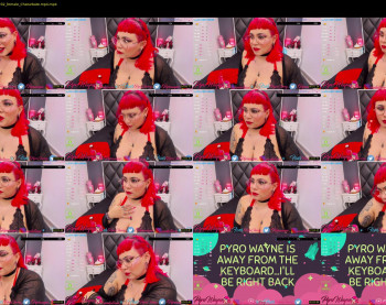 pyrowayne — 34 minute Chaturbate female naked cam show, 720p, Dec 9, 2020