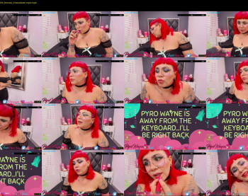 pyrowayne — 59 minute Chaturbate female naked cam show, 720p, Dec 12, 2020