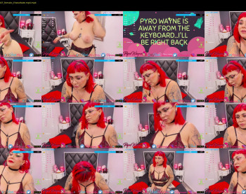 pyrowayne — 59 minute Chaturbate female naked cam show, 720p, Dec 14, 2020