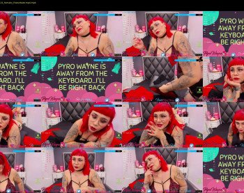 pyrowayne — 59 minute Chaturbate female naked cam show, 720p, Dec 14, 2020