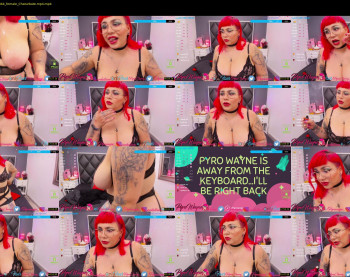 pyrowayne — 59 minute Chaturbate female naked cam show, 720p, Dec 26, 2020