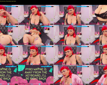 pyrowayne — 59 minute Chaturbate female naked cam show, 720p, Dec 26, 2020