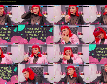 pyrowayne — 59 minute Chaturbate female naked cam show, 720p, Dec 26, 2020