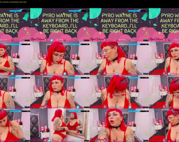 pyrowayne — 59 minute Chaturbate female naked cam show, 720p, Dec 27, 2020