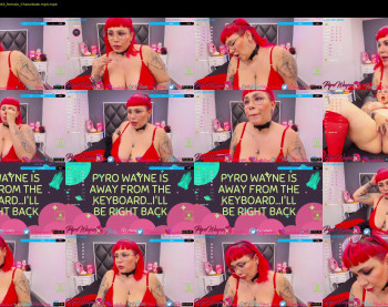 pyrowayne — 59 minute Chaturbate female naked cam show, 720p, Dec 28, 2020