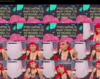 pyrowayne — 59 minute Chaturbate female naked cam show, 720p, Dec 29, 2020