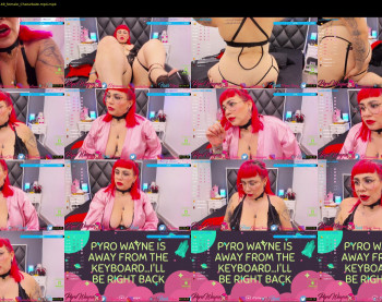 pyrowayne — 59 minute Chaturbate female naked cam show, 720p, Jan 2, 2021