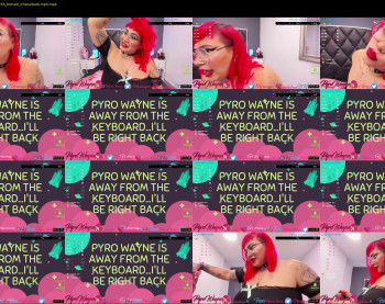 pyrowayne — 18 minute Chaturbate female naked cam show, 720p, Jan 7, 2021