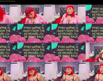 pyrowayne — 14 minute Chaturbate female naked cam show, 720p, Jan 14, 2021