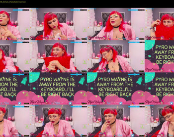 pyrowayne — 59 minute Chaturbate female naked cam show, 720p, Jan 15, 2021