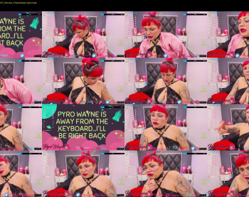 pyrowayne — 59 minute Chaturbate female naked cam show, 720p, Jan 17, 2021