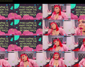 pyrowayne — 58 minute Chaturbate female naked cam show, 720p, Jan 20, 2021