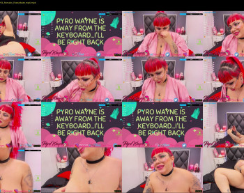 pyrowayne — 59 minute Chaturbate female naked cam show, 720p, Jan 20, 2021