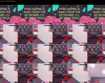 pyrowayne — 4 minute Chaturbate female naked cam show, 720p, Jan 20, 2021