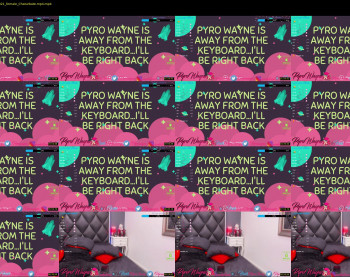 pyrowayne — 12 minute Chaturbate female naked cam show, 720p, Jan 20, 2021