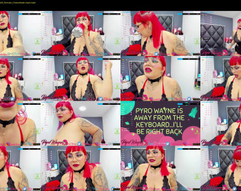 pyrowayne — 57 minute Chaturbate female naked cam show, 720p, Mar 19, 2021