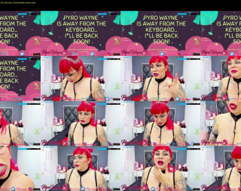 pyrowayne — 59 minute Chaturbate female naked cam show, 720p, Mar 25, 2021