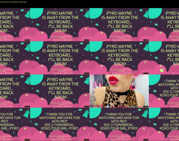 pyrowayne — 9 minute Chaturbate female naked cam show, 720p, Mar 28, 2021